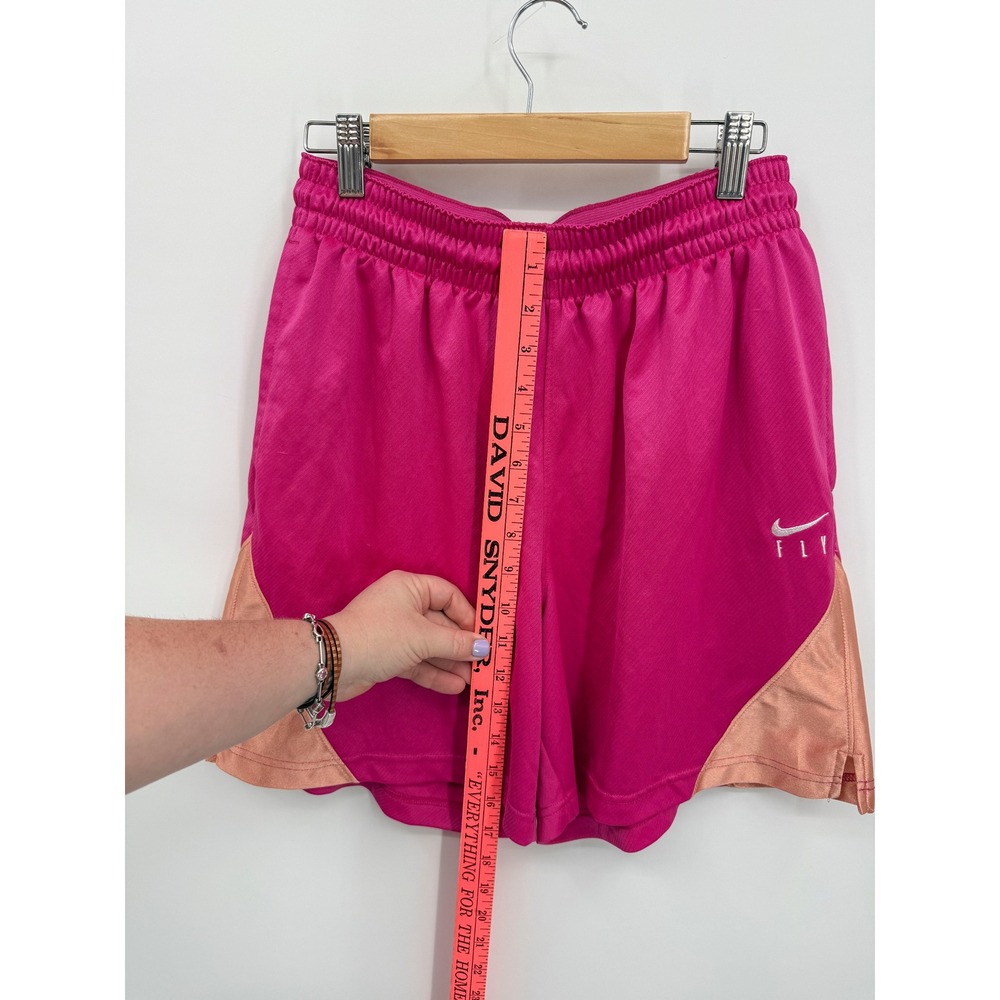 Nike Basketball Shorts Womens M Pink Fly Crossover Dri-FIT Athletic Gym 0058 - Picture 10 of 11
